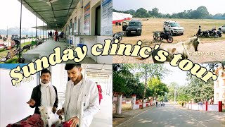 Sunday clinic tour weekly vlog veterinarian vets students [upl. by Lyndsie]