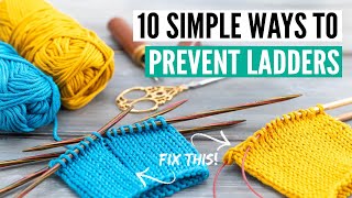 How to really fix ladders when knitting in the round a masterclass [upl. by Wildon]