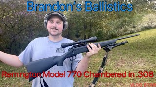 Remington Model 770 Chambered in 308 [upl. by Swanhilda]