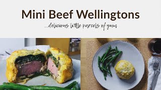 We Made Mini Beef Wellington  6 Of Them and With Loved Ones  Reveal Shared Through Virtual Dinner [upl. by Espy302]