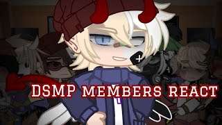 DSMP members react to Tommyinnit  DSMP  Angst [upl. by Timothy]