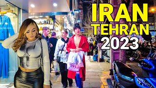 IRAN 2023  Tehran NightLife Before Nowruz Vlog ایران [upl. by Oalsecnew198]