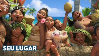 Seu Lugar  com letra  Moana [upl. by Valaria]