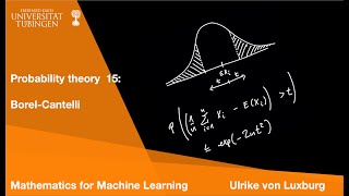 P Probability theory 15 BorelCantelli [upl. by Jamin552]