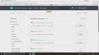 Solving HackerRank Python 3 Tutorial 1  Hello World [upl. by Emerej]