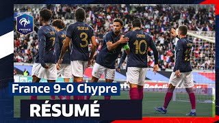 Résumé France 90 Chypre I FFF 2023 [upl. by Frank]