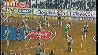 PAOKPanathinaikosA1GreekLeague199394SemifinalGame5 [upl. by Isador16]