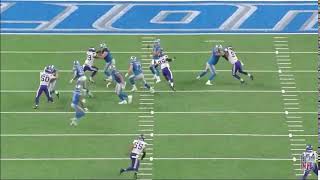 Matt Stafford nolook pass [upl. by Jennica710]