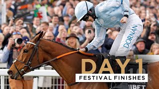 ALL FINISHES FROM DAY ONE OF THE 2022 CHELTENHAM FESTIVAL [upl. by Aisul]