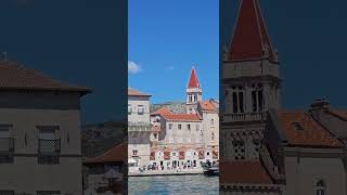 Trogir city in Croatia croatia europe travel beautiful landscape blue water instagram [upl. by Kokoruda]