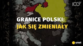 Tak zmieniały się granice Polski  OnetNews [upl. by Kania714]