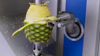 AMS220  Peeling melons and pineapple regardless of product contours [upl. by Twum]