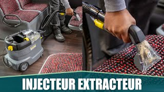 LE MEILLEUR ASPIRATEUR INJECTEUREXTRACTEUR  Kärcher Puzzi 101 [upl. by Ahilam94]