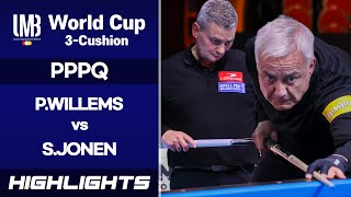 VEGHEL World Cup 3Cushion 2021 PPPQ  Peter WILLEMS BEL vs Sander JONEN NED HL [upl. by Darrell]