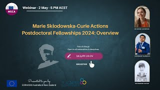 2024 Introduction to Marie SklodowskaCurie Actions Postdoctoral Fellowships [upl. by Marv]