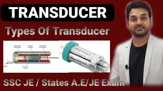 TRANSDUCER I Types of Transducer I LVDT Active and Passive I Piezoelctric I Sensor I Tranduction [upl. by Annayar]