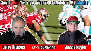 Krueger amp Naylor Should 49ers Get Another CB To Match Up With Miami [upl. by Ecertak]