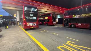 London Bus Route 241 Terminating at Stratford city bus station [upl. by Akeret]