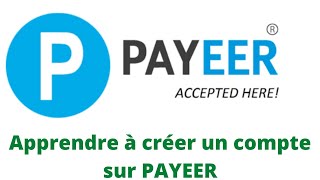 Comment créer un compte sur PAYEER avec son téléphone [upl. by Adeys]