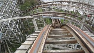 Megafobia Front Seat onride HD POV Oakwood Theme Park Wales [upl. by Nirek167]