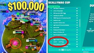 My FIRST Time in a 100000 Fortnite Tournament [upl. by Jaime]