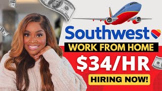 Southwest AIRLINES WORK FROM HOME  NO PHONES  HIRING NOW  REMOTE JOBS 2023 [upl. by Arolf]