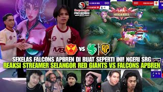 SEKELAS JUARA DUNIAPUN BELUM BISA KALAHKAN TIM SRG REAKSI STREAMER SELANGOR RED GIANTS VS APBREN [upl. by Ennaxor]