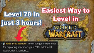 I Found the Easiest Way ANYONE Can Level in World of Warcraft get to level 70 in just 3 hours [upl. by Llevaj]