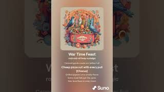 War Time Feast Olive can opener pizza pigeon song [upl. by Vanthe]