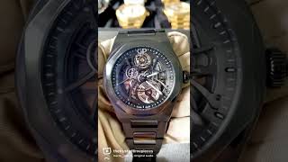 Girard Perregaux Laureato Black Ceramic Skeleton [upl. by Mathew217]