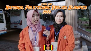 Final Day of National Polytechnic English Olympics IX NPEO IX PADANG [upl. by Atahs998]