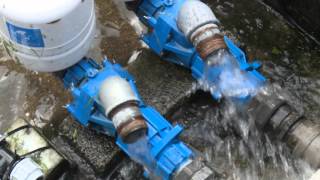 hydraulische wasserwidder pumpe bewasserung  Freien Wasser [upl. by Assiluy]