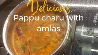 very healthy Andhra style pappu charu with amlastraditional foodtasty foodyt vedio [upl. by Assyram]