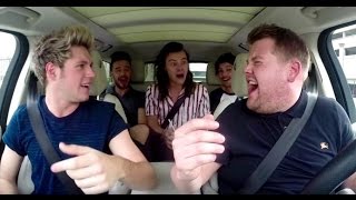 Top 8 BEST Carpool Karaoke Moments One Direction Justin Bieber  More  Hollywire [upl. by Brunella273]