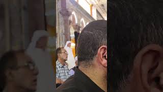 Azan at Haram imam hussian karbala arbaeen viralvideo shorts [upl. by Suhpesoj]