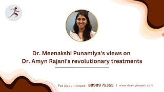 Fellow Physiotherapist Testimonial  Dr Meenakshis Experience at OAKS Clinic with Dr Amyn Rajani [upl. by Eetnuahs]