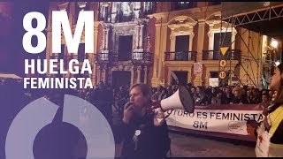 No solo en Madrid la manifestación en otras ciudades de España  8M Huelga feminista [upl. by Nwahsat591]