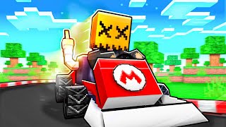 I Turned Minecraft into MARIO KART [upl. by Hadihsar]