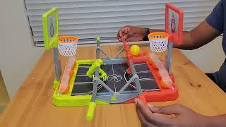 Hasbro Foosketball Game Foosball Plus Basketball [upl. by Nivle881]