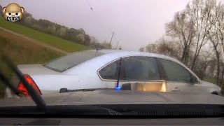 Wild Police Chase PIT Maneuver Georgia State Patrol  Lavonia GA  March 17 2021 [upl. by Ardath]