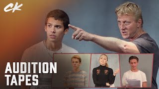 Your Favorite Cobra Kai Stars Audition Tapes  Cobra Kai William Zabka Xolo Maridueña [upl. by Ahseer374]