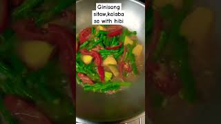 GINISANG sitaw at kalabasa with hibi [upl. by Eitsim]