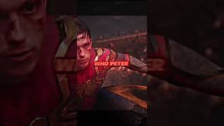 quotYOU NEVER EXISTEDquot  SpiderMan No Way Home  spiderman marvel avengers tomholland [upl. by Maynord]