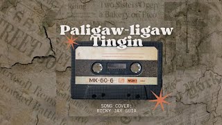 Paligawligaw Tingin  Ricky Jay lyrics video [upl. by Adihsar]