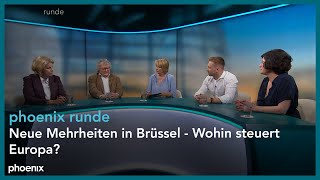 phoenixRunde Neue Mehrheiten in Brüssel  Wohin steuert Europa [upl. by Erminia539]