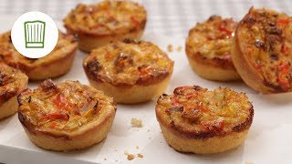 MiniPartyQuiches  Chefkochde [upl. by Namialus]