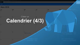 Tutoriel MySQLPHP  Créer un Calendrier 43 [upl. by Annaitsirk]