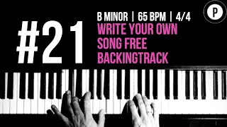 21 Write Your Own Song Free Backingtrack [upl. by Thornburg327]