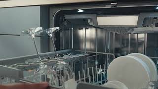 Miele Dishwashers  How to fit wine glasses in the dishwashers [upl. by Eceer]