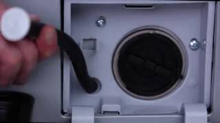 Cleaning the Button Trap  Haier WasherDryer Combo HLC1700AXS amp HLC1700AXW [upl. by Benetta]